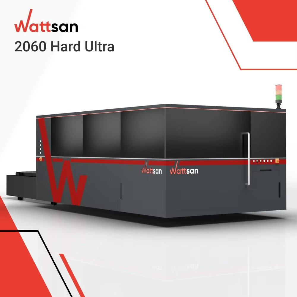 Industrial Laser Cutter For Metal - ماكينة قطع بالليزر الصناعية WATTSAN 2060