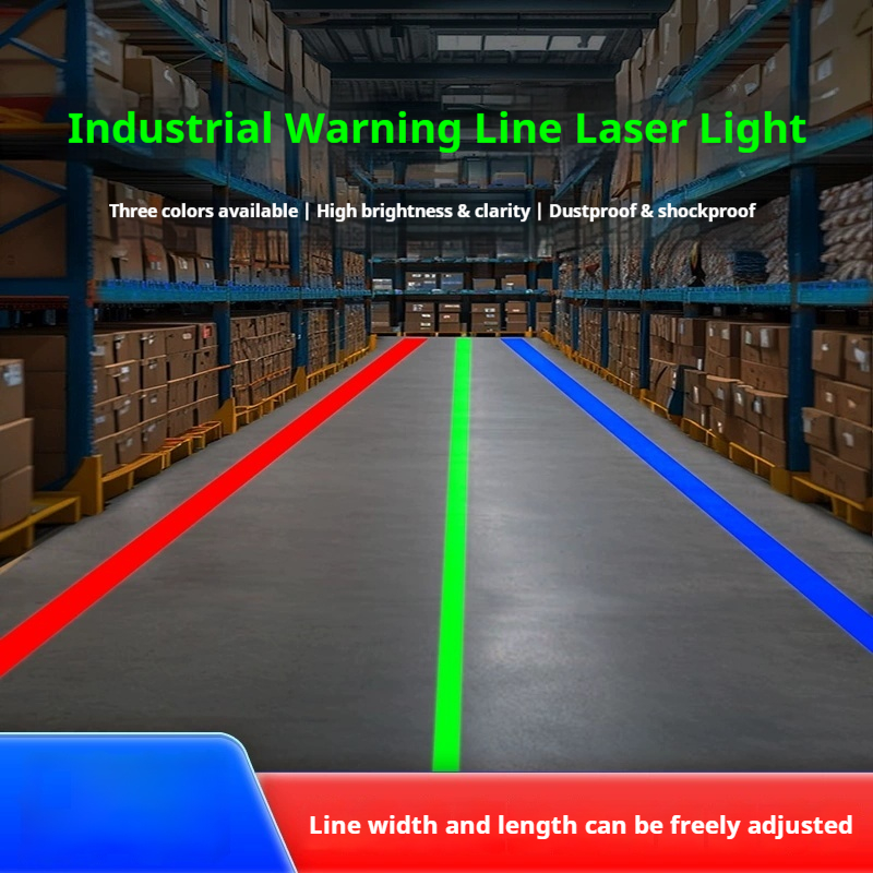 Industrial Laser Projector - ضوء ليزر صناعي أحادي الخط للتحذير