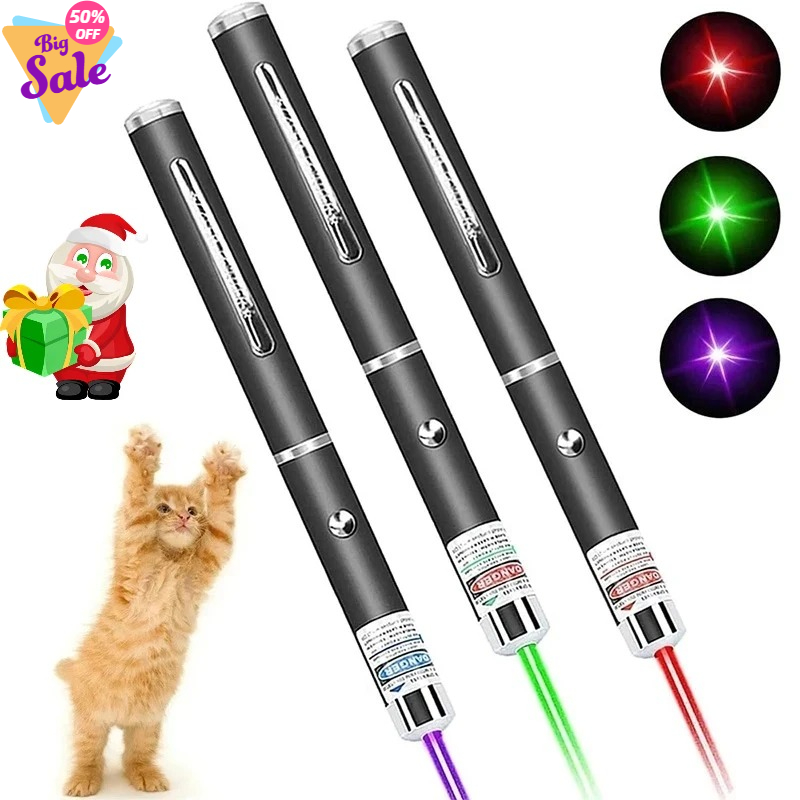 Industrial Laser Pointer - مجموعة أقلام ليزر من 3 قطع
