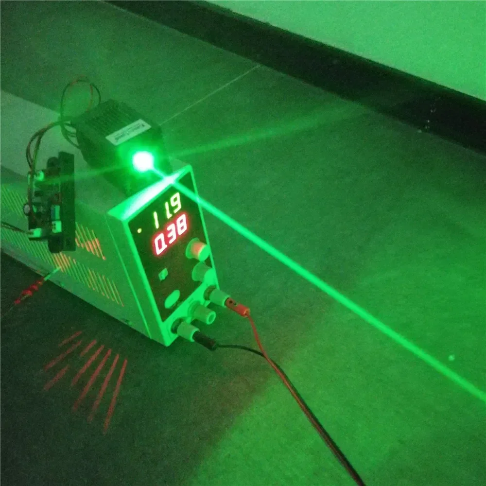 Industrial Laser Pointer - وحدة ليزر ديود أخضر TTL للمسرح