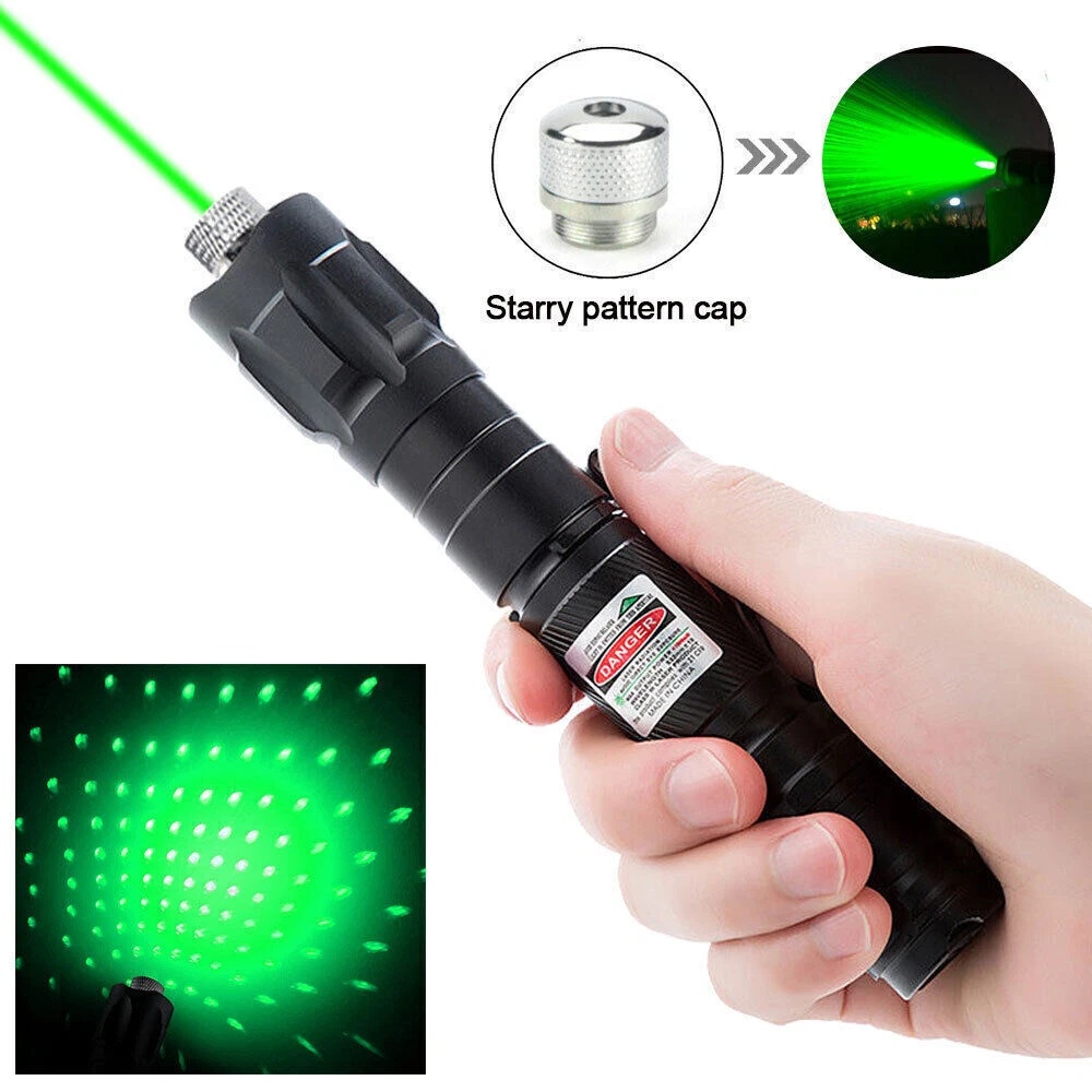 Industrial Laser Pointer - (لا يشمل البطاريات) مؤشر ليزر أخضر