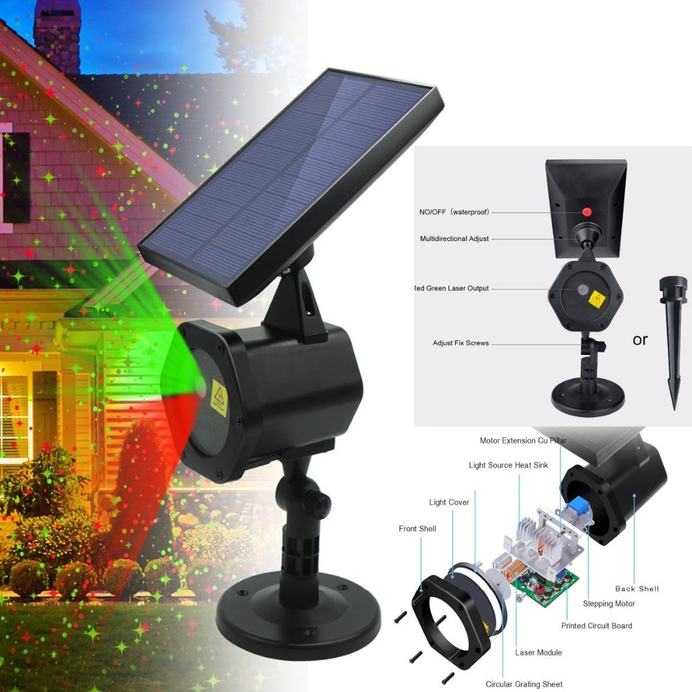 إضاءة حدائق شمسية LED بقوة 6 و - مراجعة Industrial Laser Projector وسعره