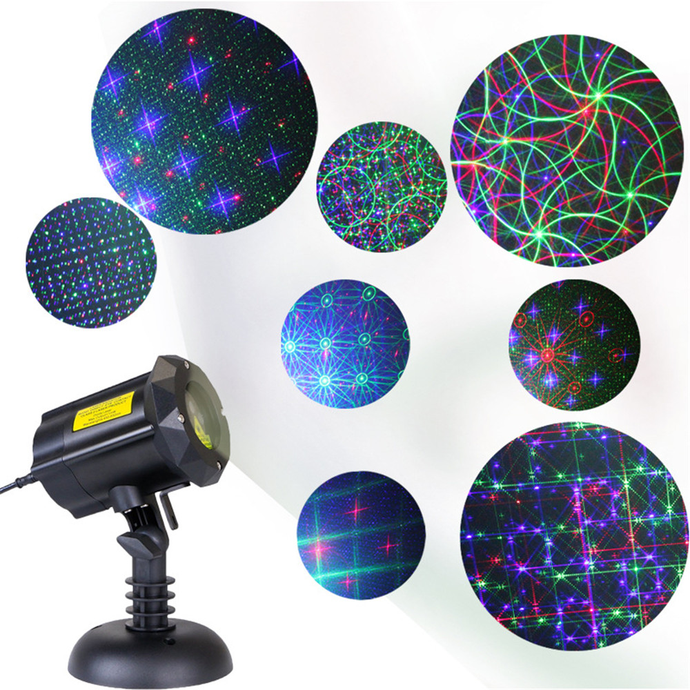 عيد الميلاد ضوء الليزر في الهو - مراجعة Industrial Laser Projector وسعره