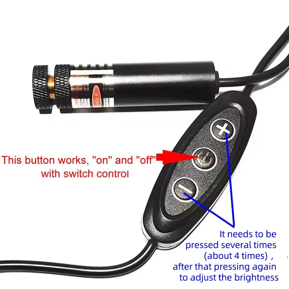 وحدة ليزر قابلة للتركيز بقوة 5 - مراجعة Industrial Laser Pointer وسعره