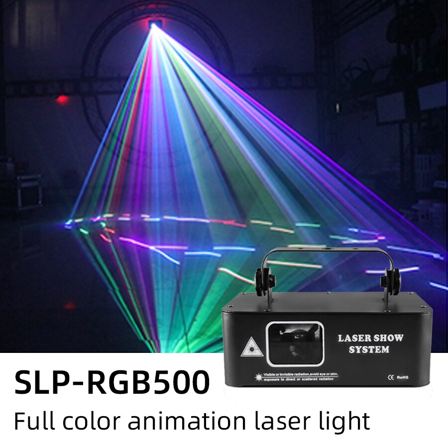 RGB ليزر 500MW شعاع خط الماسح  - مراجعة Industrial Laser Projector وسعره