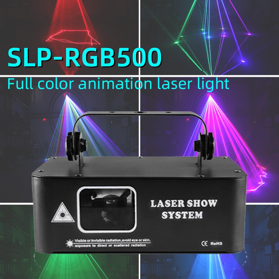 RGB ليزر 500MW شعاع خط الماسح  - مراجعة Industrial Laser Projector وسعره
