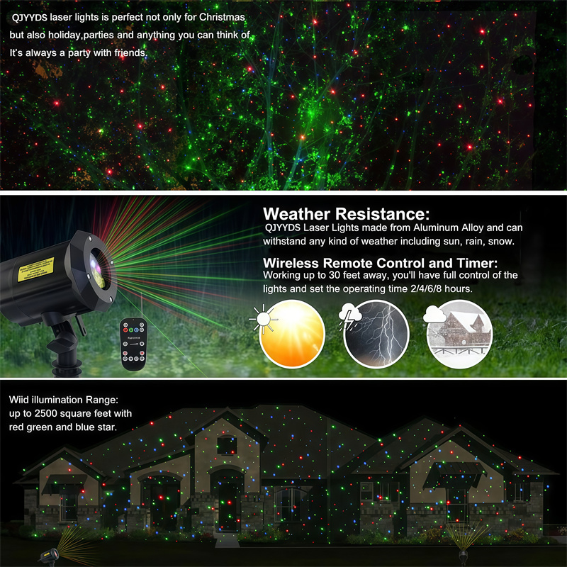 كامل السماء ستار جهاز عرض ليزر - مراجعة Industrial Laser Projector وسعره