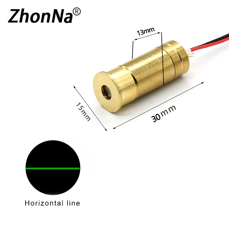 وحدة ليزر خضراء متقاطعة ZhonNa - مراجعة Industrial Laser Pointer وسعره