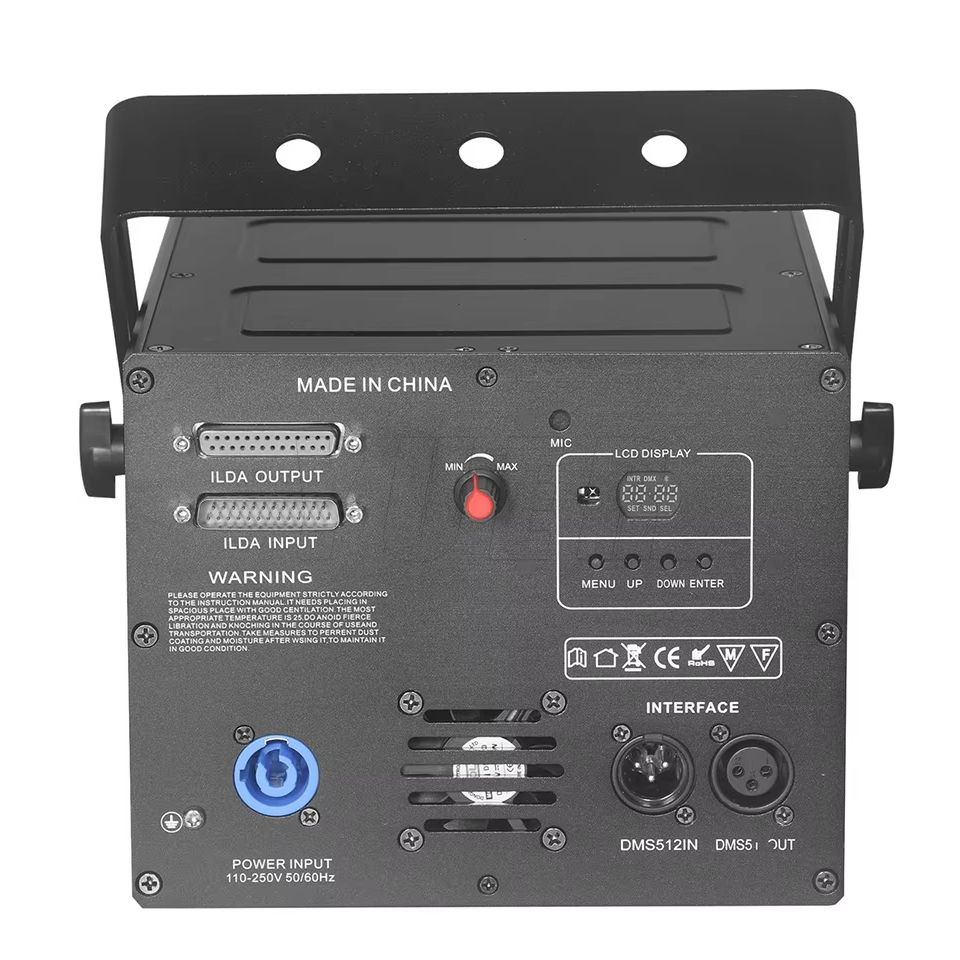 YUER RGB ليزر 1 واط 2 واط 3 وا - مراجعة Industrial Laser Projector وسعره