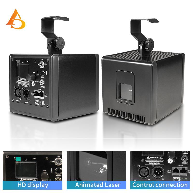 3 واط/5 واط بطارية ليزر ضوء ال - مراجعة Industrial Laser Projector وسعره