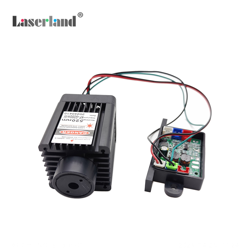 وحدة ليزر ديود أخضر TTL للمسرح - مراجعة Industrial Laser Pointer وسعره